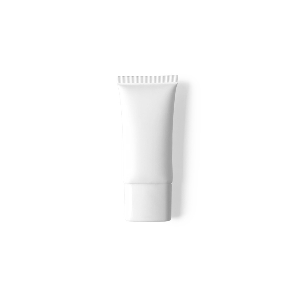 Tube blanc + bouchon blanc