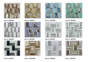 بلاط فسيفساء فاخر مقاوم للتآكل وغير قابل للانزلاق، بلاط زجاجي صناعي للمسابح - Product Image 2