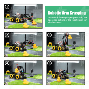 Werkseitig 4WD Mechanical Robot Arm Kit Open Source Code DIY Ultraschall Wireless Smart Robot Auto Roboter Starter Kit für ArduIDE - Product Image 2