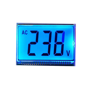 Özel Segment kodu Lcd ekran 7 Segment Lcd ekran s yüksek kontrast küçük boyutlu segment kod modülü