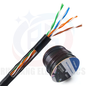 RG Cat5e STP Outdoor <strong>UTP</strong> PVC Jacket Waterproof <strong>Cat5</strong> SFTP Cat6 LAN Cable for <strong>Computer</strong> <strong>Network</strong> &amp; Home Theater - Product Image 2