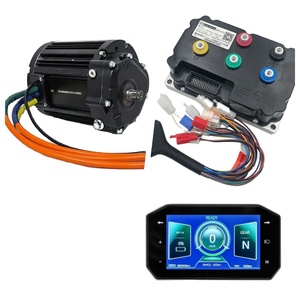 New Version QS138-C 70H <strong>V2</strong> 4000W BLDC Motor Max Continous 72V 100KPH V3 Mid Drive Motor - Product Image 1