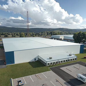 مستودع مسبق الصنع بسعر الجملة مع تركيب مجاني طقم بناء هيكل فولاذية - Product Image 2