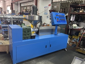 Lab Model Twin Screw <strong>Extruder</strong> Plastics <strong>Polymer</strong> Granules Compound Granulator <strong>Extruder</strong>