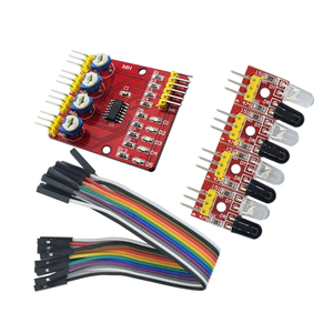 F233-01 Four-way infrared tracing / 4 channel tracking <strong>module</strong> / transmission line / <strong>obstacle</strong> <strong>avoidance</strong> / car / robot <strong>sensors</strong> - Product Image 1