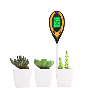 4 in 1土壌試験キット、PH/温度/光付きデジタル植物水分計、屋内屋外ガーデニング用土壌PHメーター - Product Image 1