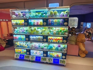 Машина WANGERBAO Gacha, Заводская таможенная трехпалубная машина Gashapon с монетоприемником, капсула гачапон, торговый автомат - Product Image 6