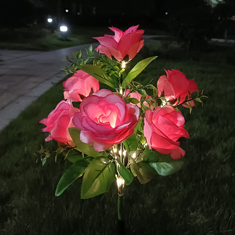 7 heads rose pink bag