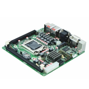ITX-M61サポートLGA1155 2/3 Gen I3 I5 I7 CPU、Mini itx Factory with 2 LAN 6 rs232 port use SATA and mSata run win 7 system - Product Image 3