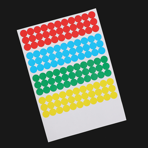 Recyclable Round <strong>Color</strong> <strong>Coding</strong> Labels for Supermarket <strong>Use</strong> Strong Adhesive Colorful Dot Labels for Promotion Grocery Exhibitions - Product Image 3