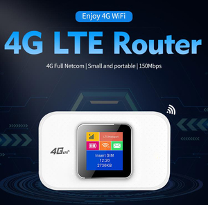 4G <strong>Router</strong> WiFi <strong>Router</strong> with SIM Card Slot Support Global Frequencies