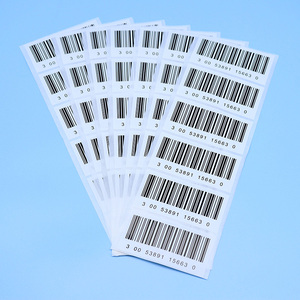 Benutzer definierte dauerhafte Papier Farbcode Aufkleber für Promotion Lebensmittel Ausstellung Verwendung