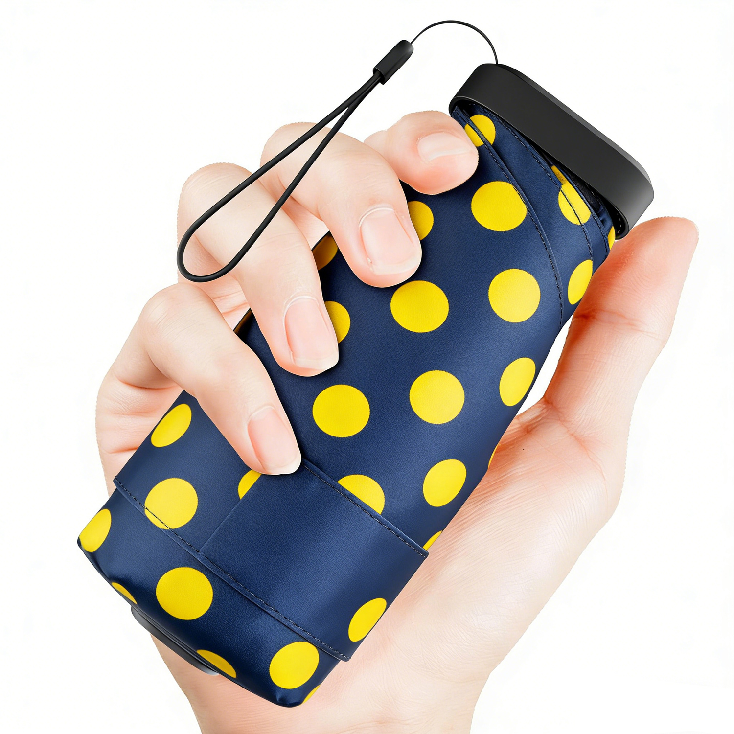 Black pocket umbrella