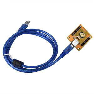 2 Players Zero Delay Arcade USB Encoder PC to Joystick MAME &amp; 5 Pin + Sanwa Type Push Buttons for <strong>Raspberry</strong> <strong>PI</strong> Retropie Project