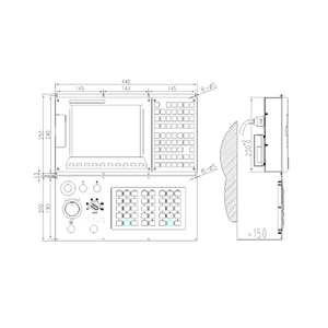 GUNT-600iTa <strong>2</strong>/5 <strong>Axis</strong> <strong>CNC</strong> <strong>Controller</strong> Inclined Bed <strong>Lathe</strong> Vertical <strong>Lathe</strong> Milling and Turning Composite Numerical Control System - Product Image 5
