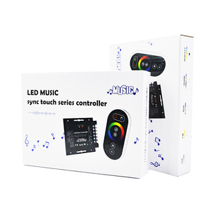 RGB RGBW RGBWC синхронный музыкальный контроллер 2,4G RF сенсорный пульт дистанционного управления ночной клуб Атмосфера Свет Диммер контроллер - Product Image 6