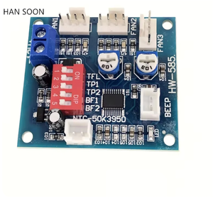 NTC 3950 Thermistor <strong>PWM</strong> Temperature Probe <strong>Speed</strong> <strong>Controller</strong> Board Control Module Buzzer DC 12V CPU Fan <strong>High</strong>-Temp Alarm Heat Sink - Product Image 3