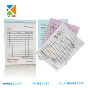 Özel logo satış sipariş kitap makbuz TicketDelivery fatura kitaplar çoğaltmak karbonsuz CopyPaper 30/50/100 takım not defteri - Product Image 4