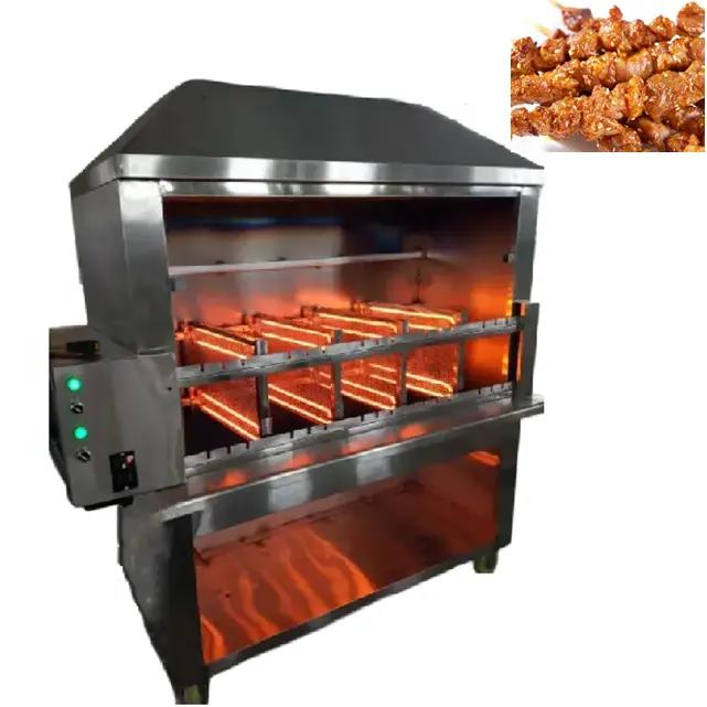 Professional firewood Chicken Grill Machine/chicken rotisserie oven price/Gas electric peruvian roster rotisserie chicken oven