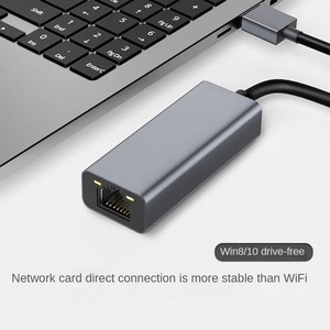 USB C Gigabit Ethernet LAN Adapter 100 Mbit/s Hochgeschwindigkeits-Netzwerk karte RJ45-Ethernet-Schnittstelle für Laptop Externer USB - Product Image 3