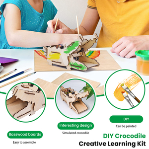 Keyes tudio Crocodile Creative Learning Starter Kit DlY STEM Programmier ausbildung Robot Kit mit Micro bit Mainboard