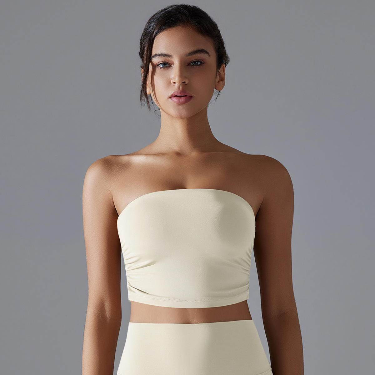 7064 Tube Top-Pink Mist