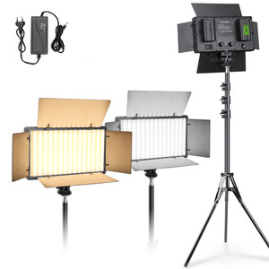 U800 U600 fotoğraf stüdyosu fotoğraf doldurun ışık kutusu kiti standı kamera telefon Video kayıt YOUTUBE Tiktok canlı için Panel lambası LED - Product Image 1