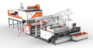 Hochgeschwindigkeits-Vollautomatik-Stretch folien maschine für Jumbo-Rollen