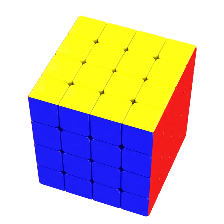 용준 Ruisu 하이 퀄리티 프로모션 퍼즐 매직 큐브 교육 완구 4x4x4 매직 큐브