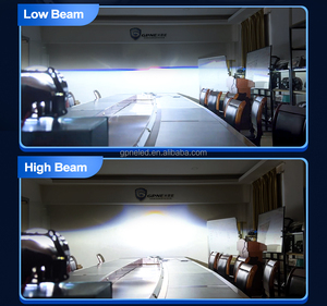 Auto <strong>Led</strong> Light Projector BiLed Car Headlight Projector 15000lm 3inch 65W 6000K Projector Lens <strong>Led</strong> Head Light for Cars - Product Image 4