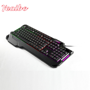 Precio bajo, alto brillo, ordenador con cable, Combo óptico ergonómico, silencioso, retroiluminado, LED, juego, USB, Multimedia, teclado para juegos de escritorio - Product Image 2