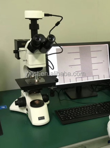 Microscopio metalográfico invertido trinocular de tipo grande, análisis de monitoreo de metales con software, - Product Image 5
