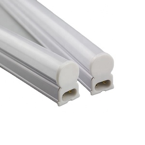 8W 13W 18W22WリニアシームレスLEDチューブライトT8T5、CCT変更プラスチック付きオフィスIP44用に統合 - Product Image 1