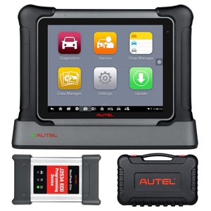 2023 Autel Maxisys Elite II otomotiv tam sistemler teşhis aracı ile J2534 ECU programlama ücretsiz Autel MaxiVideo MV108