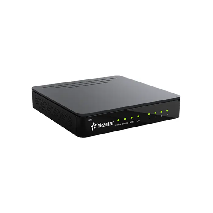 20 Pengguna 10 Bersamaan Panggilan Yeastar S20 VoIP PBX Sistem Telepon