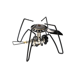 Bền Tự Lái Xe Có Thể Gập Lại Tích Hợp Cassette Bếp Đen Spider Thay Thế Soto Bếp Gas Cho Cắm Trại Ngoài Trời Đồ Nấu Nướng - Product Image 1