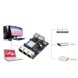 Gigabit POE Switch Ethernet PCB Board 5 porte Ethernet modulo Switch di rete Non standard POE per telecamere di sicurezza OEM ODM