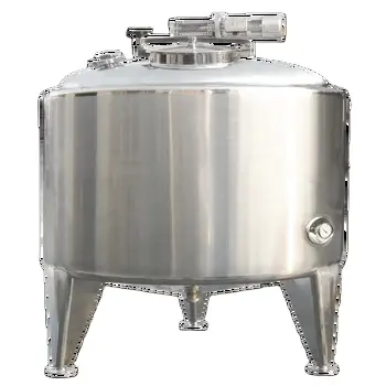 Stainless Steel Insulated storage tank with agitation