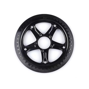 Bafang BBS01B BBS02B Mid Motor <strong>Chain</strong> Wheel <strong>Chain</strong> Ring 44T 46T 48T 52T Electric Bicycle Conversions Ebike Parts