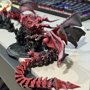 Пользовательские быстрые прототипы FDM 3D печать Услуги смолы печать модели драконов и ящериц ABS Материал настраиваемые 3D модели - Product Image 4