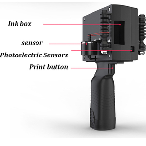 DOVOLL Portable Verschiedene Sprachen Manuelles Etikett Datums code Hand-Tinten strahl druckmaschine - Product Image 2