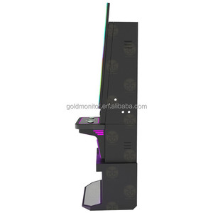 Abd <span class=keywords><strong>Idaho</strong></span> popüler Metal dikey 43 inç önizleme Aurora beceri oyun kabine makinesi ile LED ışıkları