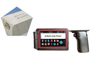 New <strong>Design</strong> Side Handle Touch Screen Handheld Printer Portable Inkjet TIJ Metal QR <strong>Code</strong> Printer Factory for Wood Printing - Product Image 3