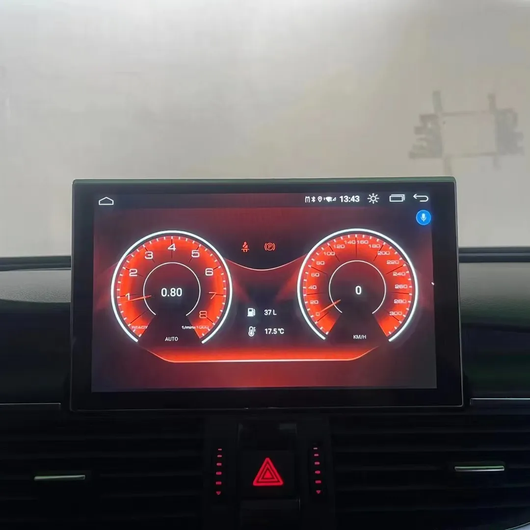 Pantalla de 9 "Android 12 8 corec Pantalla de Radio de coche para Audi A6 C7 A7 2012-2018 2012-2019 4 + 64Gb REPRODUCTOR DE Audio táctil Carplay