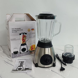 3-in-1 elektrikli taşınabilir sıkacağı çok amaçlı mutfak robotu Push Button ev mutfak kullanımı plastik Blender mikser sahip - Product Image 2