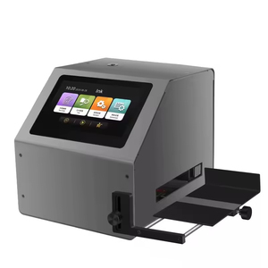 インクジェットプリンターコーディング機12.7mm印刷高さテーブルタイプ異なる言語 - Product Image 2