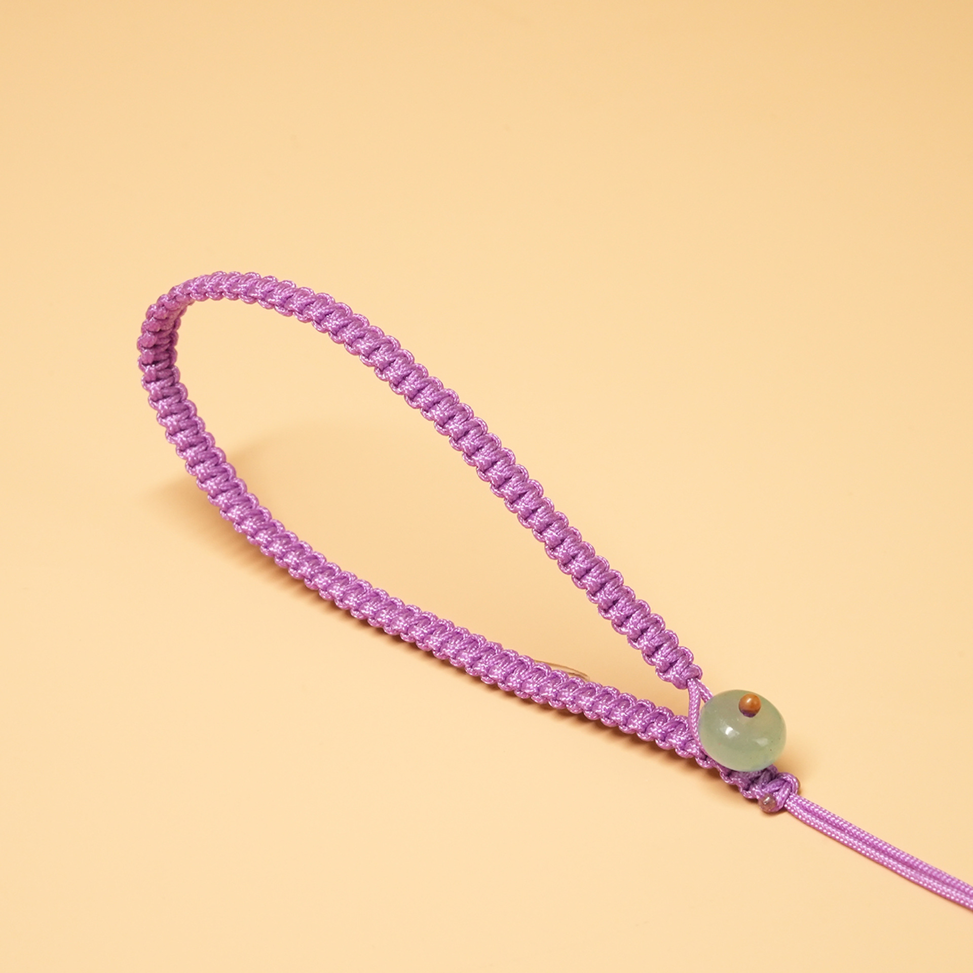 Boucle aventurine violet clair