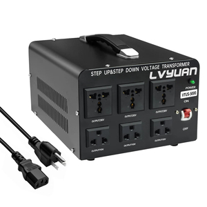 หม้อแปลงแรงดันไฟฟ้า AL-L 500VA-5000VA หม้อแปลงขั้นตอนขึ้น/ลงหนักกับเราและ EU พอร์ต USB 5V ได้รับการรับรอง CE - Product Image 1
