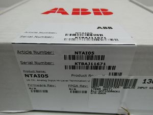 NTAI05 Infi 90 Analog <strong>Input</strong> Termination Unit - Product Image 4