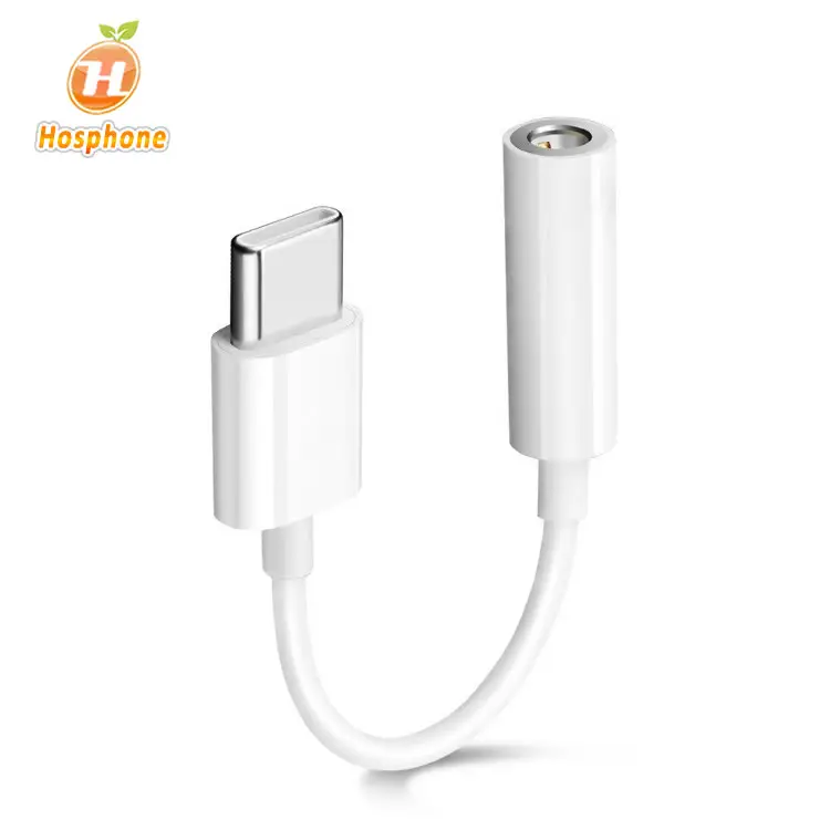 Kualitas Tinggi USB Tipe-c Pria Ke Wanita 3.5Mm AUX Jack Plug Konverter Headphone Adapter Earphone Kabel OTG untuk Huawei Xiaomi